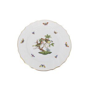 Herend Rothchild Bird Dinner Plate 10.5" NEVER USED 94234